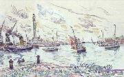 Paul Signac Dunkirk oil painting artist